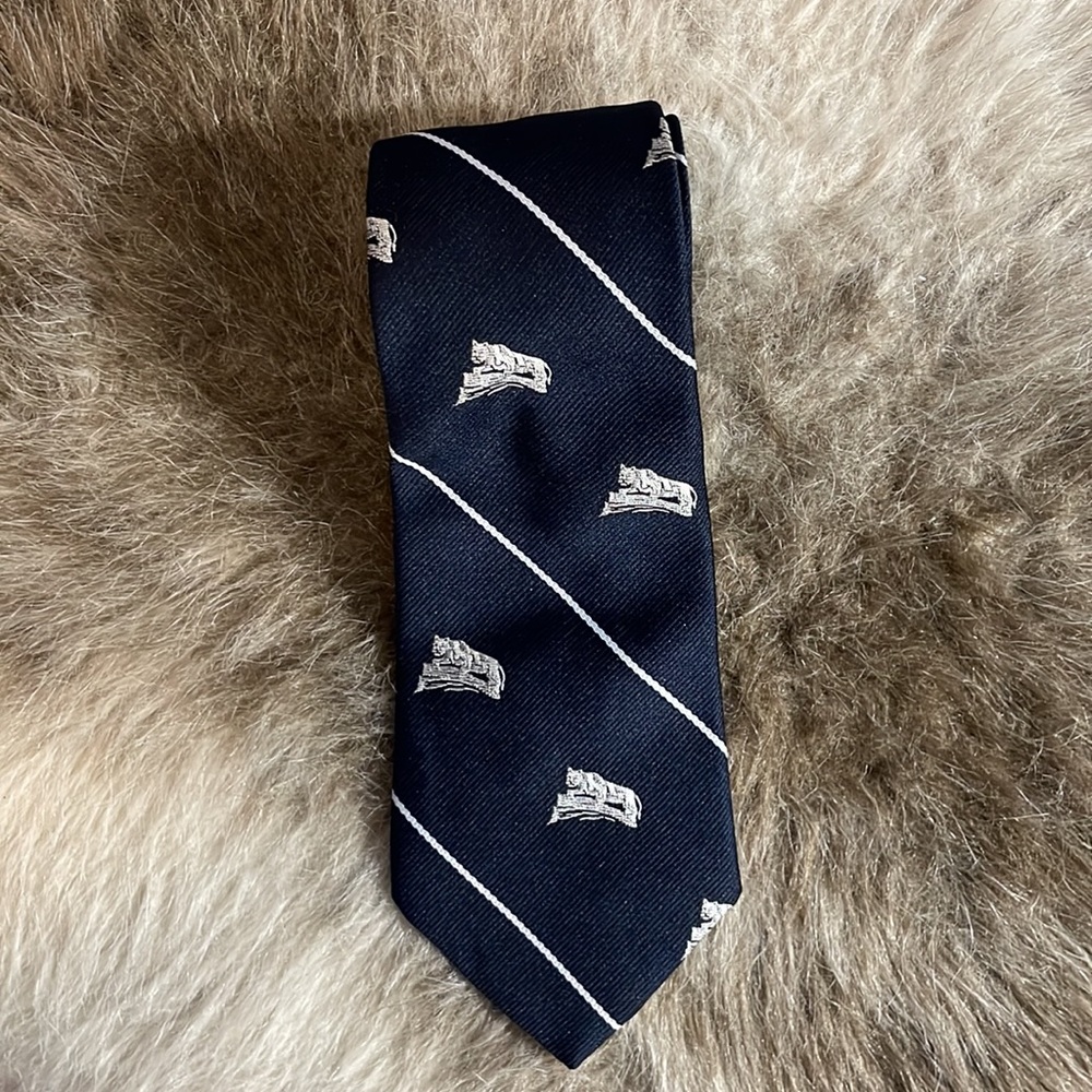Penn State Shops On Campus Poly Silk Blend Nittany Lions Football Tie